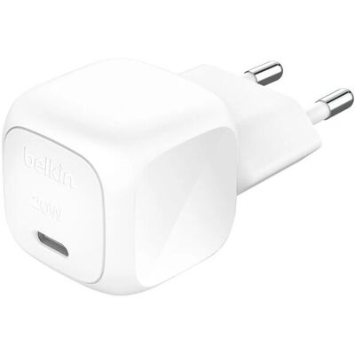 Belkin WCA009kqWH Kompakt 20W USB-C Lader - Mobile Enheter Belkin WCA009kqWH Kompakt 20W USB-C Lader - Mobile Enheter