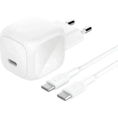 Belkin WCA013kq1MWH-B6 Carregador rápido AC universal branco - carregador Belkin WCA013kq1MWH-B6 Carregador rápido AC universal branco - carregador