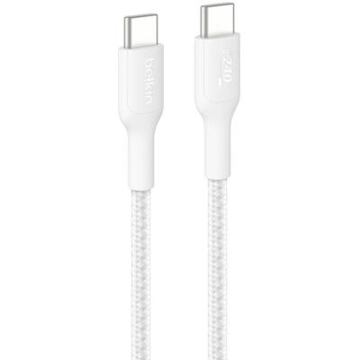 Belkin USB-C 240W 1m Geflochtenes Kabel - USB Kabel Belkin USB-C 240W 1m Geflochtenes Kabel - USB Kabel