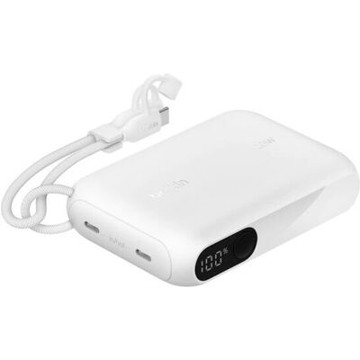 Belkin BPB027HQWH Powerbank 10000 mAh Wit Belkin BPB027HQWH Powerbank 10000 mAh Wit