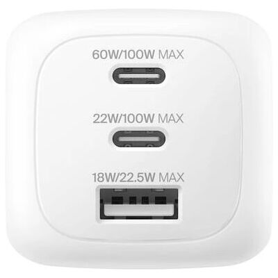 Belkin WCH016hqWH Carregador rápido AC branco universal - Carregador Belkin WCH016hqWH Carregador rápido AC branco universal - Carregador