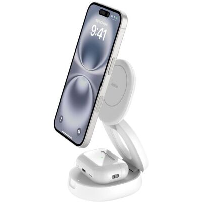 Belkin WIZ035kqWH Koptelefoon - Draadloos Opladen - Wit Belkin WIZ035kqWH Koptelefoon - Draadloos Opladen - Wit