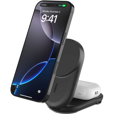 Belkin UltraCharge 3in1 Trådløs Ladeplate - Ladestasjon Belkin UltraCharge 3in1 Trådløs Ladeplate - Ladestasjon