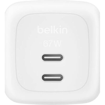 Belkin WCH020KQWH 2-Port USB-C GaN Ladegerät - Indoor Belkin WCH020KQWH 2-Port USB-C GaN Ladegerät - Indoor