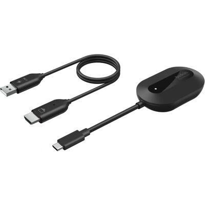 Belkin AVC024HQBK Ασύρματος προσαρμογέας οθόνης - Full HD - USB - HDMI - Μαύρο Belkin AVC024HQBK Ασύρματος προσαρμογέας οθόνης - Full HD - USB - HDMI - Μαύρο