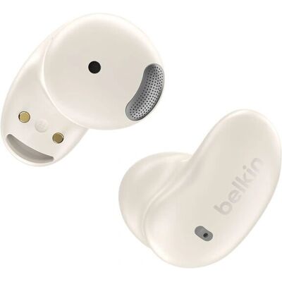 Belkin SoundForm Anywhere Headset - Trådlös & trådbunden In-ear - Samtal/Musik - USB Type-C - Vit Belkin SoundForm Anywhere Headset - Trådlös & trådbunden In-ear - Samtal/Musik - USB Type-C - Vit