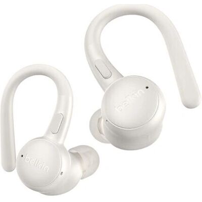 Belkin ActiveFit Headset - Trådlösa & Kabelförsedda hörlurar - Vit Belkin ActiveFit Headset - Trådlösa & Kabelförsedda hörlurar - Vit