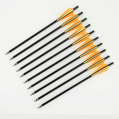 Strzała z włókna szklanego Jinx - Wymienna grota - 8mm x 43cm Strzała z włókna szklanego Jinx - Wymienna grota - 8mm x 43cm