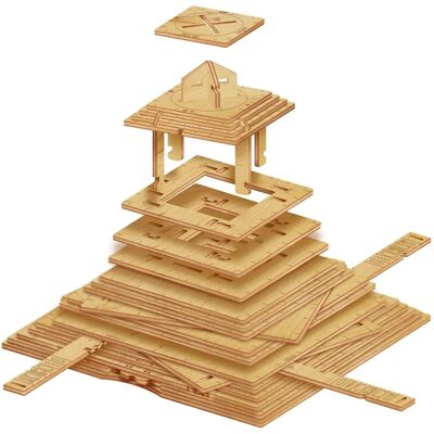 Loisirs Nouveaux Quest Pyramid Puzzle - Défi d'Évasion Familial - Publicité Loisirs Nouveaux Quest Pyramid Puzzle - Défi d'Évasion Familial - Publicité