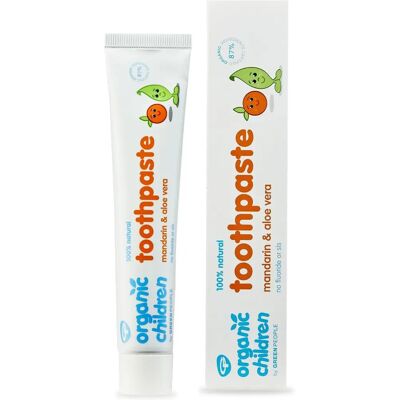 Green People - Mandarin & Aloe Vera Toothpaste - 50ml Green People - Mandarin & Aloe Vera Toothpaste - 50ml