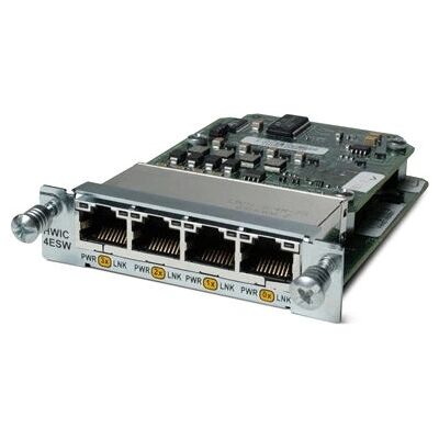 Cisco - HWIC-4ESW-POE - Multicolour - 1U - Network switch Cisco - HWIC-4ESW-POE - Multicolour - 1U - Network switch