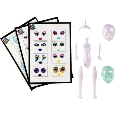 Monster High Crée Ton Monstre - Laboratoire de Design - Publicité Monster High Crée Ton Monstre - Laboratoire de Design - Publicité