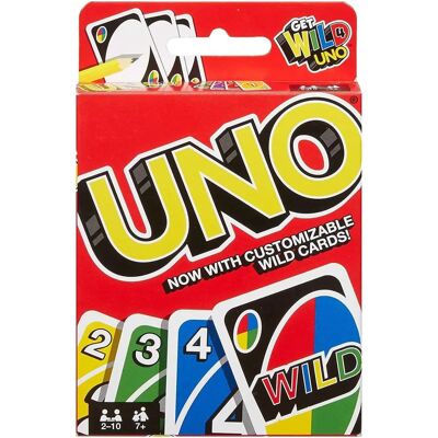 Mattel Games Uno Jeu de Cartes Classique - Multicolore - Amusement en Famille - Publicité Mattel Games Uno Jeu de Cartes Classique - Multicolore - Amusement en Famille - Publicité