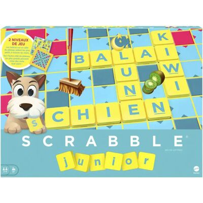 Mattel Scrabble Junior - Educatief woordspel voor kinderen 6+ - Bordspel Mattel Scrabble Junior - Educatief woordspel voor kinderen 6+ - Bordspel