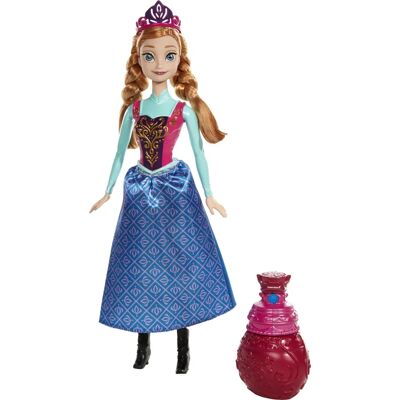 Poupée Anna Change de Couleur - Disney Frozen Princesse - Publicité Poupée Anna Change de Couleur - Disney Frozen Princesse - Publicité