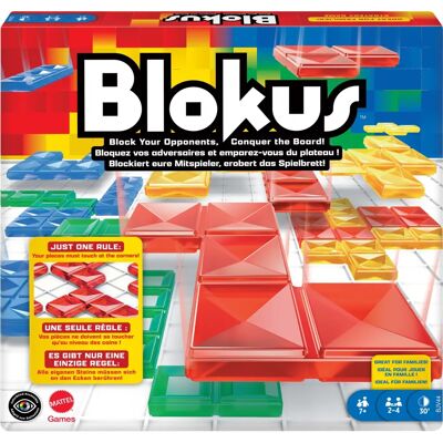 Mattel Blokus - Familjestrategispel Mattel Blokus - Familjestrategispel
