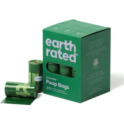 Earth Rated Dog Poop Bags - Extra Thick & Leak-proof - 18 Rolls Earth Rated Dog Poop Bags - Extra Thick & Leak-proof - 18 Rolls