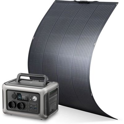Allpowers Generador Solar R600 - 299Wh LiFePO4, 2 Tomacorrientes AC, 8 Dispositivos Allpowers Generador Solar R600 - 299Wh LiFePO4, 2 Tomacorrientes AC, 8 Dispositivos