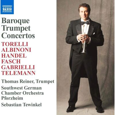 NAXOS Tewinkel - Baroque Trumpet Concertos - Music Album NAXOS Tewinkel - Baroque Trumpet Concertos - Music Album
