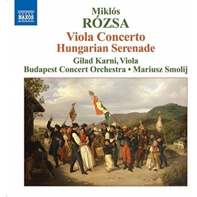 Miklós Rózsa: Viola-konsert & Ungersk serenad - Musik CD Miklós Rózsa: Viola-konsert & Ungersk serenad - Musik CD