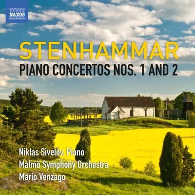 NAXOS Wilhelm Stenhammar Pianokonserter nr 1 & 2 - Musik CD NAXOS Wilhelm Stenhammar Pianokonserter nr 1 & 2 - Musik CD