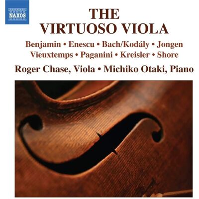 NAXOS Roger Chase - Virtuose Bratsche - Musikalbum NAXOS Roger Chase - Virtuose Bratsche - Musikalbum