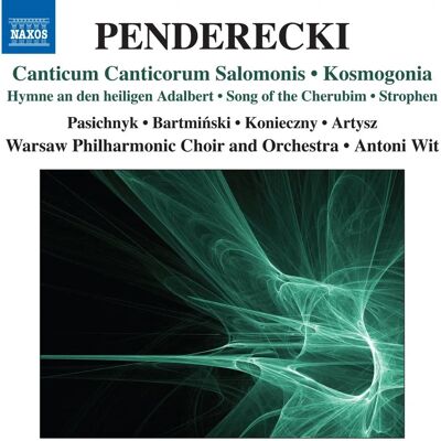 Krzysztof Penderecki - Kosmogonia & Canticum Canticorum Salomonis - Music CD Krzysztof Penderecki - Kosmogonia & Canticum Canticorum Salomonis - Music CD