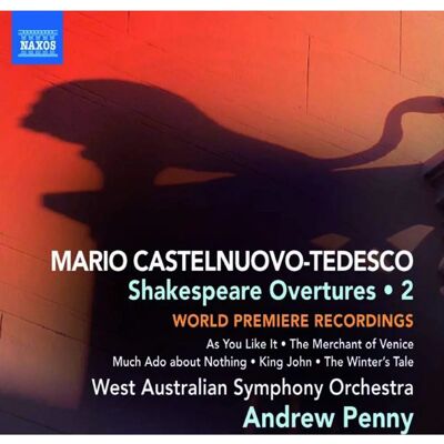 Andrew Penny Mario Castelnuovo-Tedesco Shakespeare Overtures - Musik-CD Andrew Penny Mario Castelnuovo-Tedesco Shakespeare Overtures - Musik-CD