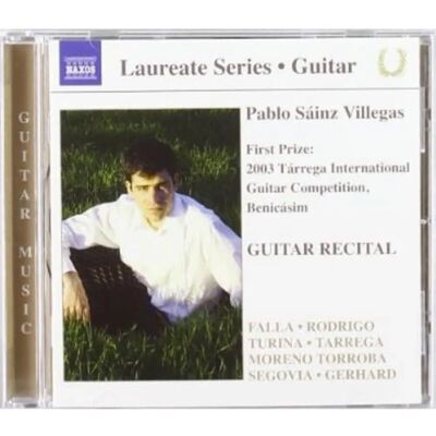 NAXOS Pablo Sainz Villegas - Gitarrenrecital - Audio CD NAXOS Pablo Sainz Villegas - Gitarrenrecital - Audio CD