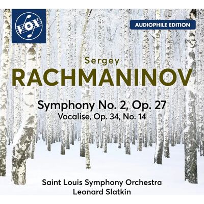 Vox Rachmaninoff - Symphonie No. 2, Op. 27 - CD audio - Publicité Vox Rachmaninoff - Symphonie No. 2, Op. 27 - CD audio - Publicité