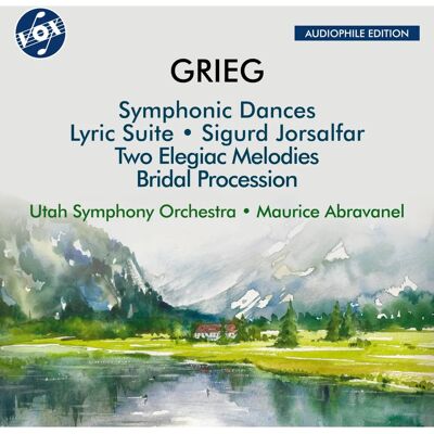 Vox Utah Symphony Orchestra - Grieg: Danses Symphoniques - Album de Musique Classique - Publicité Vox Utah Symphony Orchestra - Grieg: Danses Symphoniques - Album de Musique Classique - Publicité