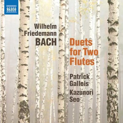 Duetter för två flöjter av Wilhelm Friedemann Bach - Musik-CD Duetter för två flöjter av Wilhelm Friedemann Bach - Musik-CD