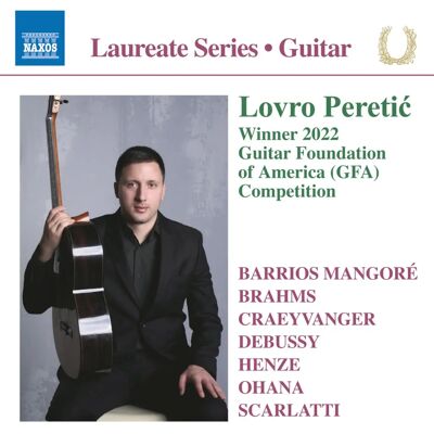 Naxos Lovro Peretic - Guitar Recital - Winner 2022 GFA Naxos Lovro Peretic - Guitar Recital - Winner 2022 GFA