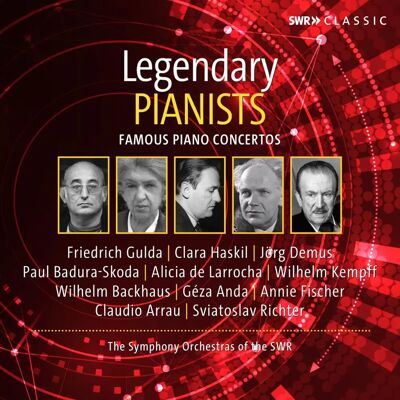 SW Musik Friedrich Gulda - Legendariska Pianister - Kända Piano-Konserter - Musik Samling SW Musik Friedrich Gulda - Legendariska Pianister - Kända Piano-Konserter - Musik Samling