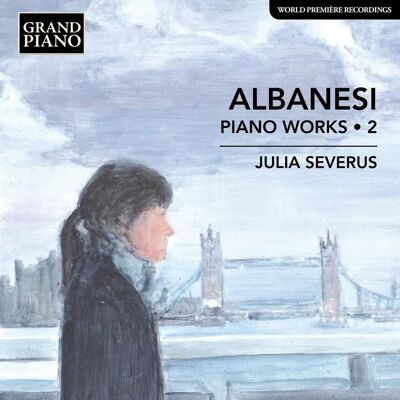 Julia Severus Albanesi Obras para piano Vol. 2 - CD de música Julia Severus Albanesi Obras para piano Vol. 2 - CD de música