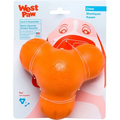 West Paw Jouet pour chiens Tux orange - Jouet pour chiens - Publicité West Paw Jouet pour chiens Tux orange - Jouet pour chiens - Publicité