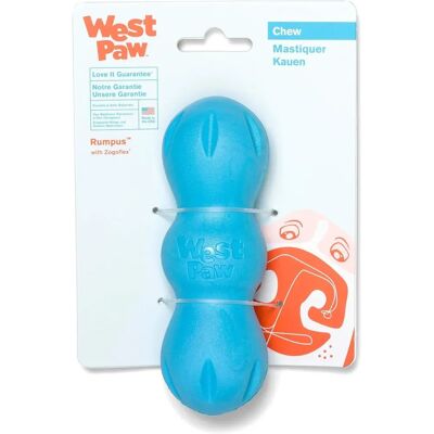 Jouet Rumpus Zogoflex West Paw 13cm Turquoise - Publicité Jouet Rumpus Zogoflex West Paw 13cm Turquoise - Publicité