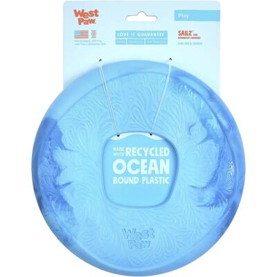 West Paw Modello Seaflex Sailz - Frisbee resistente all'acqua per cani West Paw Modello Seaflex Sailz - Frisbee resistente all'acqua per cani