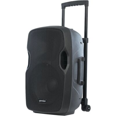 Haut-parleur PA portable Gemini AS-12TOGO avec Bluetooth & radio FM - Publicité Haut-parleur PA portable Gemini AS-12TOGO avec Bluetooth & radio FM - Publicité