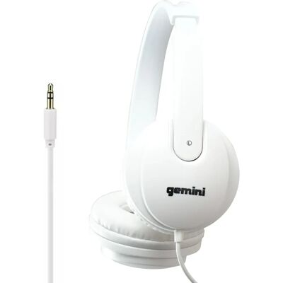 Gemini DJX-200 White Headphones - Headphones Gemini DJX-200 White Headphones - Headphones