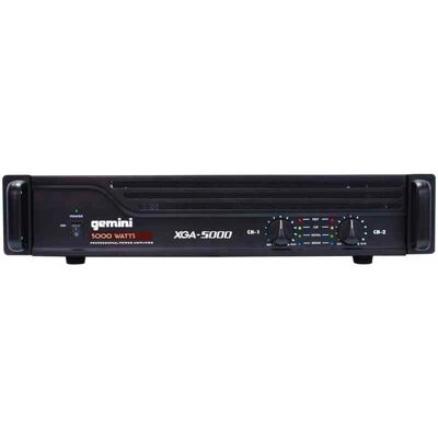 Gemini XGA-5000 5000W ljudförstärkare - Svart Gemini XGA-5000 5000W ljudförstärkare - Svart