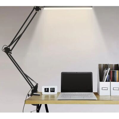 Alpha Lights - LED Desk Lamp - Clamp - 3 Color Modes Alpha Lights - LED Desk Lamp - Clamp - 3 Color Modes