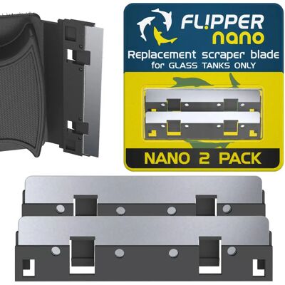 FLIPPER Nano Scraper Ersatzklingen - Stahl - 2 Stück FLIPPER Nano Scraper Ersatzklingen - Stahl - 2 Stück