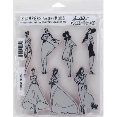 Stampers Anonymous AGW Runway - Tampons en caoutchouc Stampers Anonymous AGW Runway - Tampons en caoutchouc
