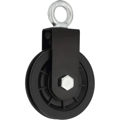 GOTRAYS 9cm nylon pulley - metal bracket - Pulley GOTRAYS 9cm nylon pulley - metal bracket - Pulley