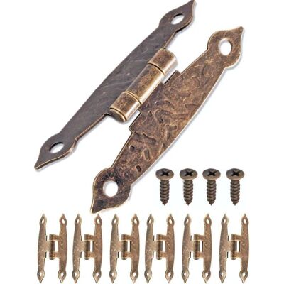 GOTRAYS - 80 Cerniere Antiche - Bronzo antiguo - Hinges GOTRAYS - 80 Cerniere Antiche - Bronzo antiguo - Hinges