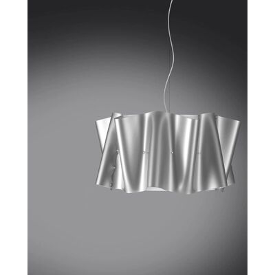 IPERBRIKO Linea Zero - Silber Pendelleuchte - Modernes Design IPERBRIKO Linea Zero - Silber Pendelleuchte - Modernes Design