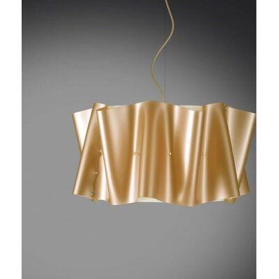 Lámpara de suspensión LINEA ZERO - Diseño moderno en oro Lámpara de suspensión LINEA ZERO - Diseño moderno en oro