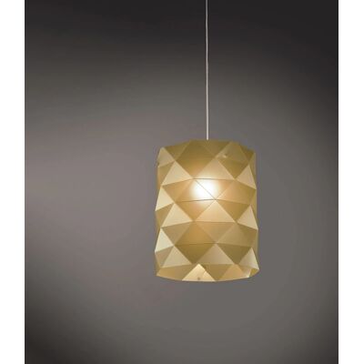 LINEA ZERO Lámpara Colgante Moderna D27 Oro LINEA ZERO Lámpara Colgante Moderna D27 Oro