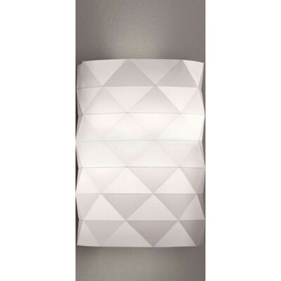 LINEA ZERO Lámpara de Pared Prisma - Moderna lámpara con 1 luz en Polilux Blanco LINEA ZERO Lámpara de Pared Prisma - Moderna lámpara con 1 luz en Polilux Blanco